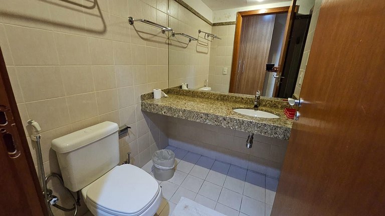 403- Flat charmoso 3 pessoas garagem e lazer bem localizado