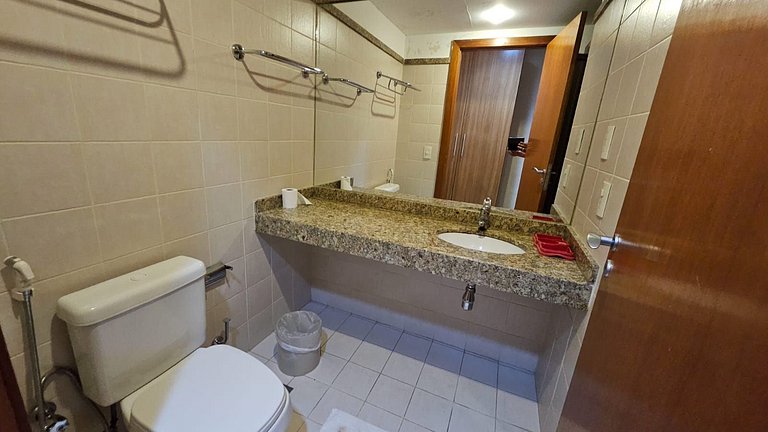 403- Flat charmoso 3 pessoas garagem e lazer bem localizado
