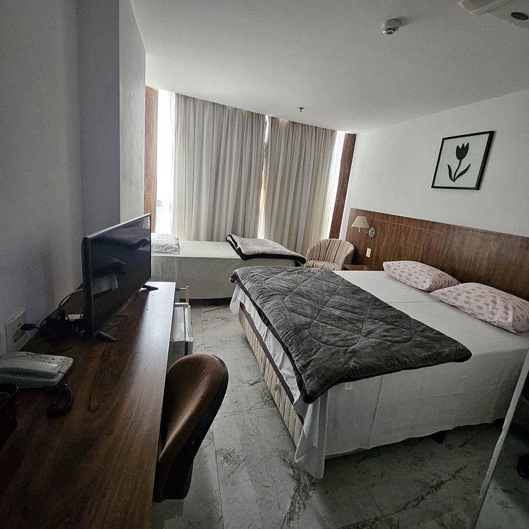 609- Flat charmoso 3 pessoas garagem e lazer bem localizado